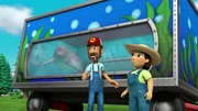 L-R: Mindy, Farmer Al, Farmer Yumi