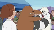 v.li.: Lucy, Grizzly Bear, Panda Bear, Ice Bear