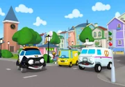 Es ist Zeit für Helden! Paul Polizei, Fiona Feuerwehr und viele Weitere, erleben fantastische und spannende Abenteuer. Ob auf der Suche nach einem Dieb oder beim Feuerlöschen - die Helden der Stadt sind immer zur Stelle!