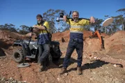 Brad McGhie and Chris Smith, Aussie Gold Hunters 7 - Photograph by David Dare Parker
