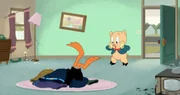v.li.: Daffy Duck, Porky Pig