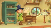 Petronella ist froh: Jetzt weiß sie, wie sie Blubberpupsitis heilen kann!