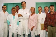 v.li.: Alexander Schottky, Mariele Millowitsch, Rainer Grenkowitz, Walter Sittler, Jenny Elvers, Kerstin Thielemann, Roland Jankowsky, Oliver Reinhard