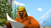 Grizzy hat einen Plan: Er will die B&auml;rendame mit einem selbstgebauten architektonischen Meisterwerk beeindrucken. Doch nat&uuml;rlich versuchen die Lemminge, seinen Plan zu durchkreuzen.