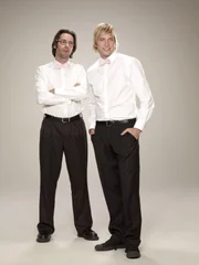 Roman DeBeers und Kyle Bradway.