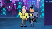 v.li.: Commissioner Gordon, Batman