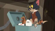 v.li.: Melfred, Tom, Tuffy, Jerry