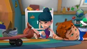 v.li.: Olivia, Max