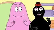L-R: Barbapapa, Barbamama