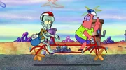 v.li.: Squidward, Patrick