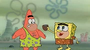 L-R: Patrick, SpongeBob