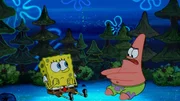 L-R: SpongeBob, Patrick