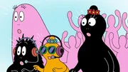 L-R: Barbapapa, Barbabo, Barbasophie, Barbamama