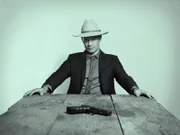 CAST: Timothy Olyphant as Raylan Givens.