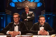"Duell um die Geld" mit Joko Winterscheidt (l.), Klaas Heufer-Umlauf (r.) und Oliver Kalkofe (M.) ...