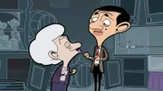 v.li: Ma Bean, Mr. Bean