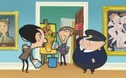 Mr. Bean (l.)