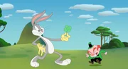 v.li.: Bugs Bunny, ein Kobold