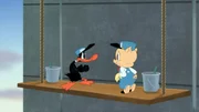 v.li.: Daffy Duck, Porky Pig