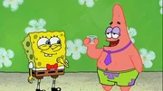 L-R: SpongeBob, Patrick