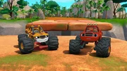 Stripes (l.), Blaze, AJ (oben)