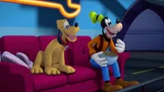 L-R: Pluto, Goofy