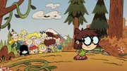 v.li.: Lynn Sr., Lucy, Rita, Lily, Lana, Lori, Lincoln, Lola, Leni, Lynn, Luna, Luan, Lisa