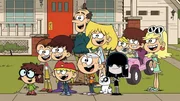 v.li.: Lisa, Luan, Luna, Lana, Lynn Sr., Lincoln, Lori, Charles, Lucy, Lola, Lynn, Leni v.li.: Lisa, Luan, Luna, Lana, Lynn Sr., Lincoln, Lori, Charles, Lucy, Lola, Lynn, Leni