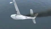 Das Flugzeug rollt während Flug 101 heftig.