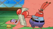 L-R: Patrick, Mr. Krabs