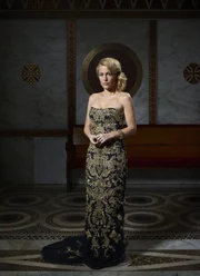 (3. Staffel) - Bedelia Du Maurier (Gillian Anderson) reist mit Hannibal im Schlepptau durch Europa. Kann das gutgehen?
