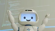 Ein Roboter.