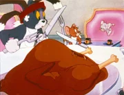 In dieser Serie bekriegen sich Katz und Maus, was das Zeug hält. Egal ob Mausefallen, diverse Schlaginstrumente oder Tomaten als Wurfgeschosse; Tom (li.) und Jerry gehen nie die Ideen aus, um sich gegenseitig das Leben schwer zu machen.