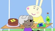 L-R: Danny Dog, Miss Rabbit