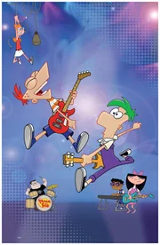 "Disneys Phineas und Ferb", In den Sommerferien langweilen sich Phineas Flynn und sein Stiefbruder Ferb Fletcher, die in Danville, USA leben. Also stellen sie jede Menge verrückter Sachen an. Nur Candace, ihre Schwester, setzt alles daran, die beiden bei ihrer Mutter zu verpetzen, was ihr aber nie gelingt. Oft ist dafür das Haustier Perry verantwortlich, denn dieser ist ein Geheimagent und durchkreuzt als "Agent P." oder "Perry, das Schnabeltier" die gemeinen Pläne Dr. Heinz Doofenschmirtz' und verwischt dabei auch die Spuren von Phineas und Ferb.