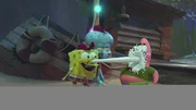 L-R: SpongeBob, Squidward, Patrick