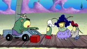 v.li.: Cletus, Plankton, Ma Plankton, Pa Plankton
