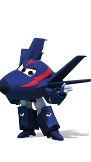 Ace ist ein neuer Super Wing und zeichnet sich durch seine Verwandlungs-Fähigkeiten aus.