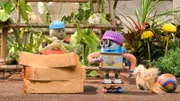 L-R: Tiny Chef, Olly, Ruby, Henry