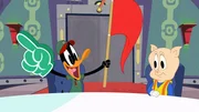 v.li.: Daffy Duck, Porky Pig
