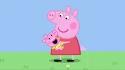 v.li.: Baby Alexander, Peppa Pig