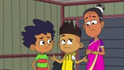 v.li.: Sammy, Raj, Dadi Disha