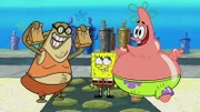 L-R: Bubble Bass, SpongeBob, Patrick