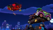 v.li.: Redbird, Jestah, Prank