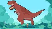 A dinosaur