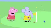 L-R: Peppa Pig, Emily Elephant