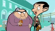 v.li.: Mrs. Wicket, Mr. Bean