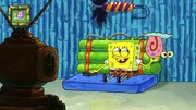 v.li.: SpongeBob, Gary