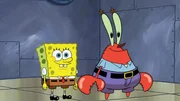 L-R: SpongeBob, Mr. Krabs