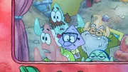 v.li.: Patrick, Cecil, Squidina, GrandPat, Slappy Laszlo
